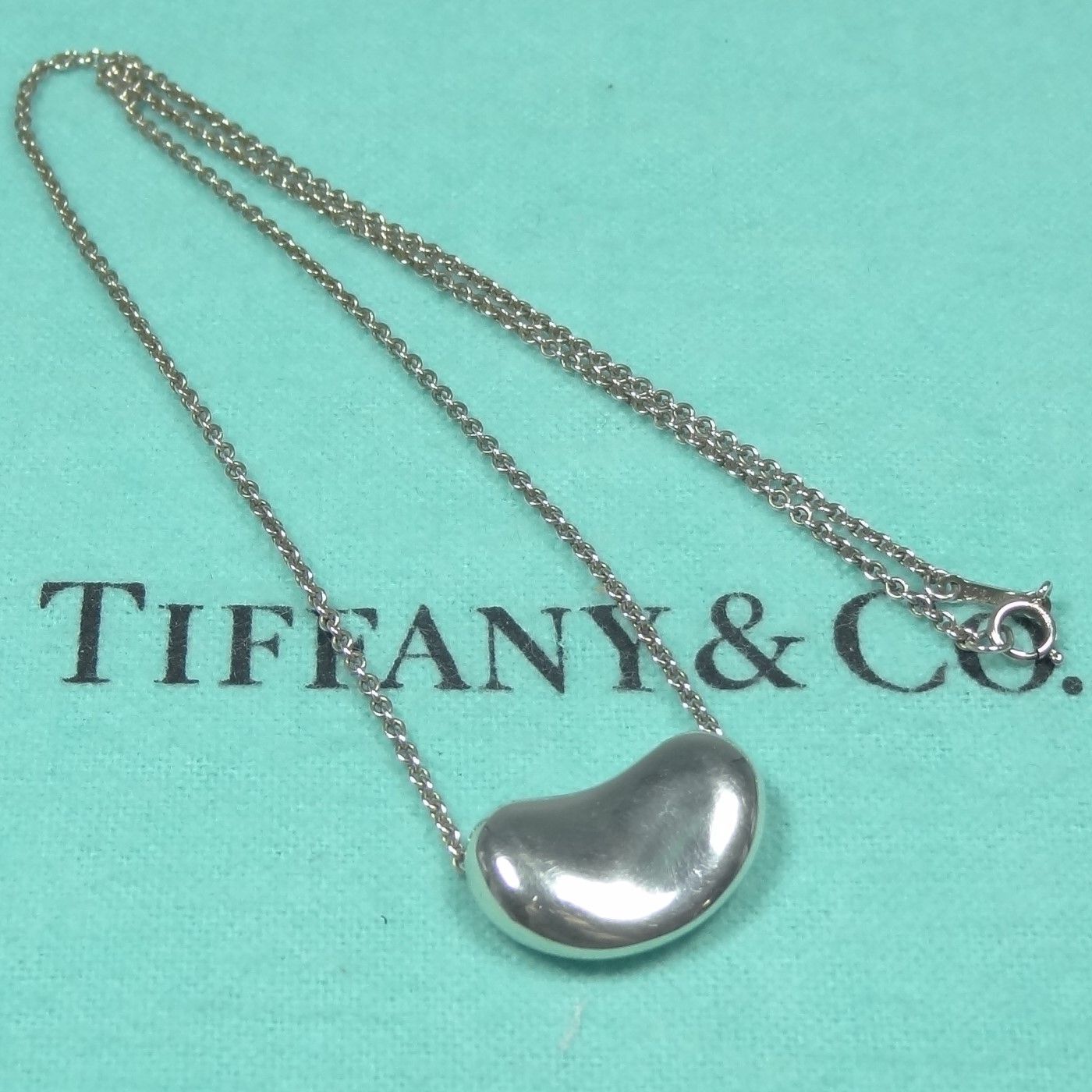 TIFFANY & CO ティファニー ビーンズ ネックレス 925 シルバー エルサ 