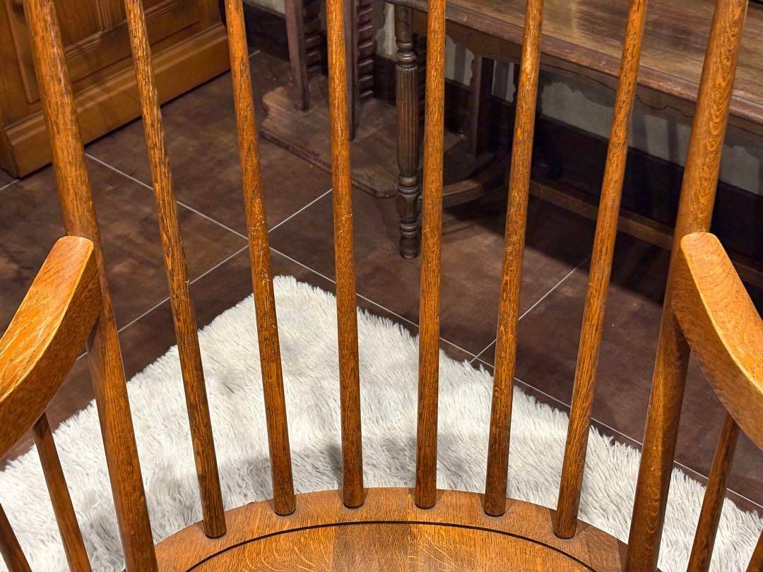 飛騨産業 キツツキ ロッキングチェア ダイニング アンティーク