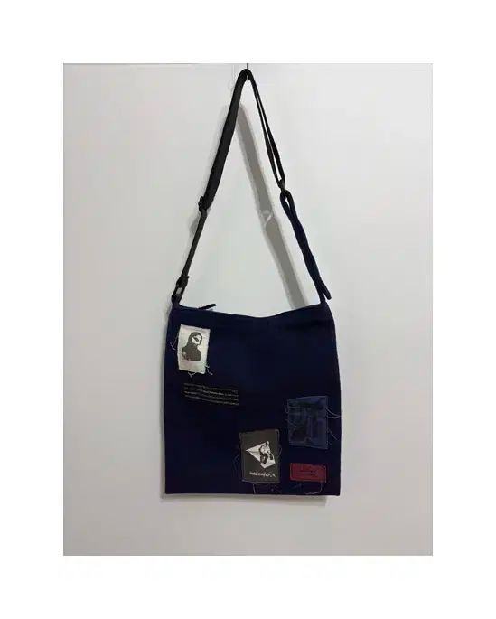 RAF SIMONS ラフ シモンズ EASTPAK イーストパック アーカイブ 08FW パッチ メッセンジャーバッグ ネイビー ONE