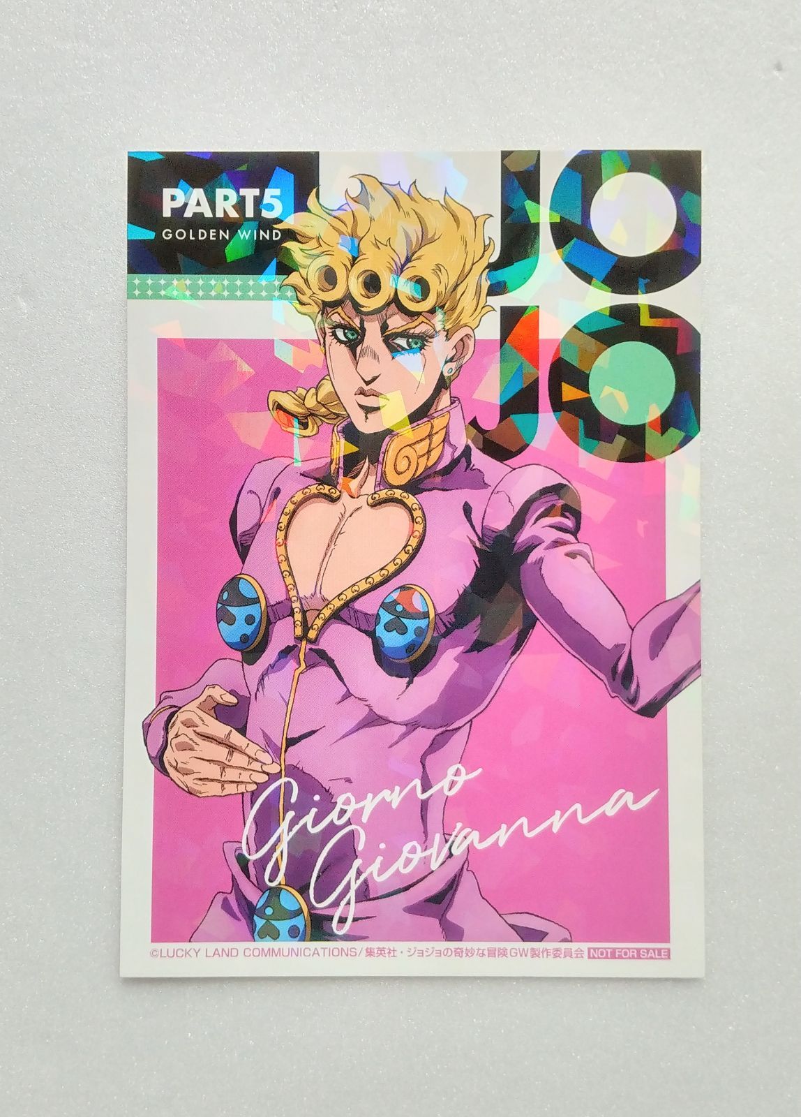メルカリ最安！ジョジョの奇妙な冒険【AGF2019  ブロマイド 6種セット】 メルカリ最安！ジョジョの奇妙な冒険【AGF2019 ブロマイド 6種