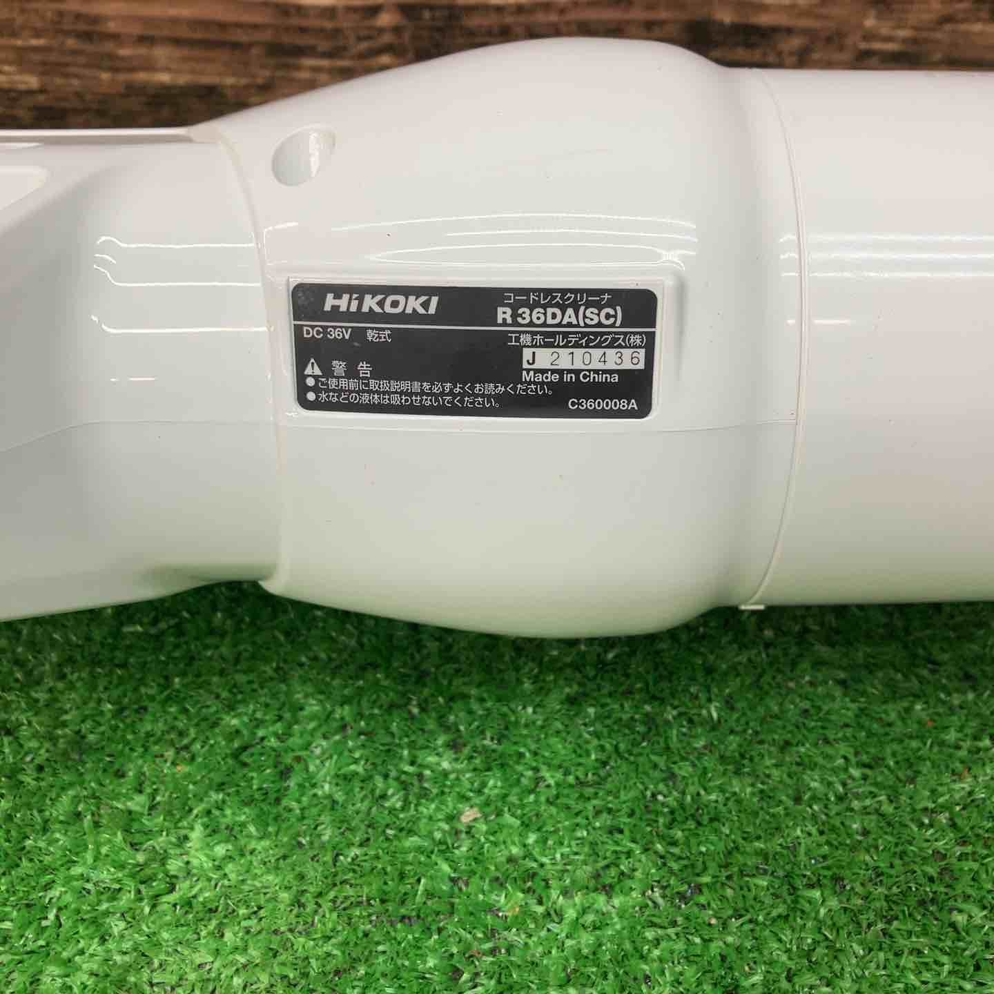 ハイコーキ HIKOKI 旧 日立工機 コードレスクリーナー R36DA SC NN 川越店 BRIGHTFACE_UK