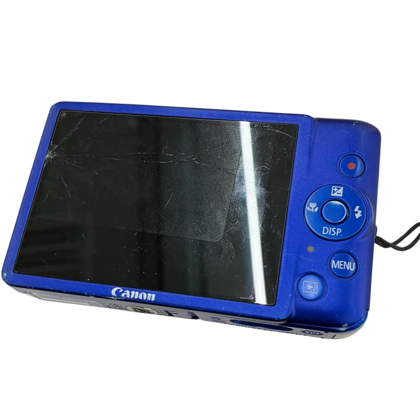 186001 動作未 canon キャノン デジタルカメラ IXY 210 F ブルー