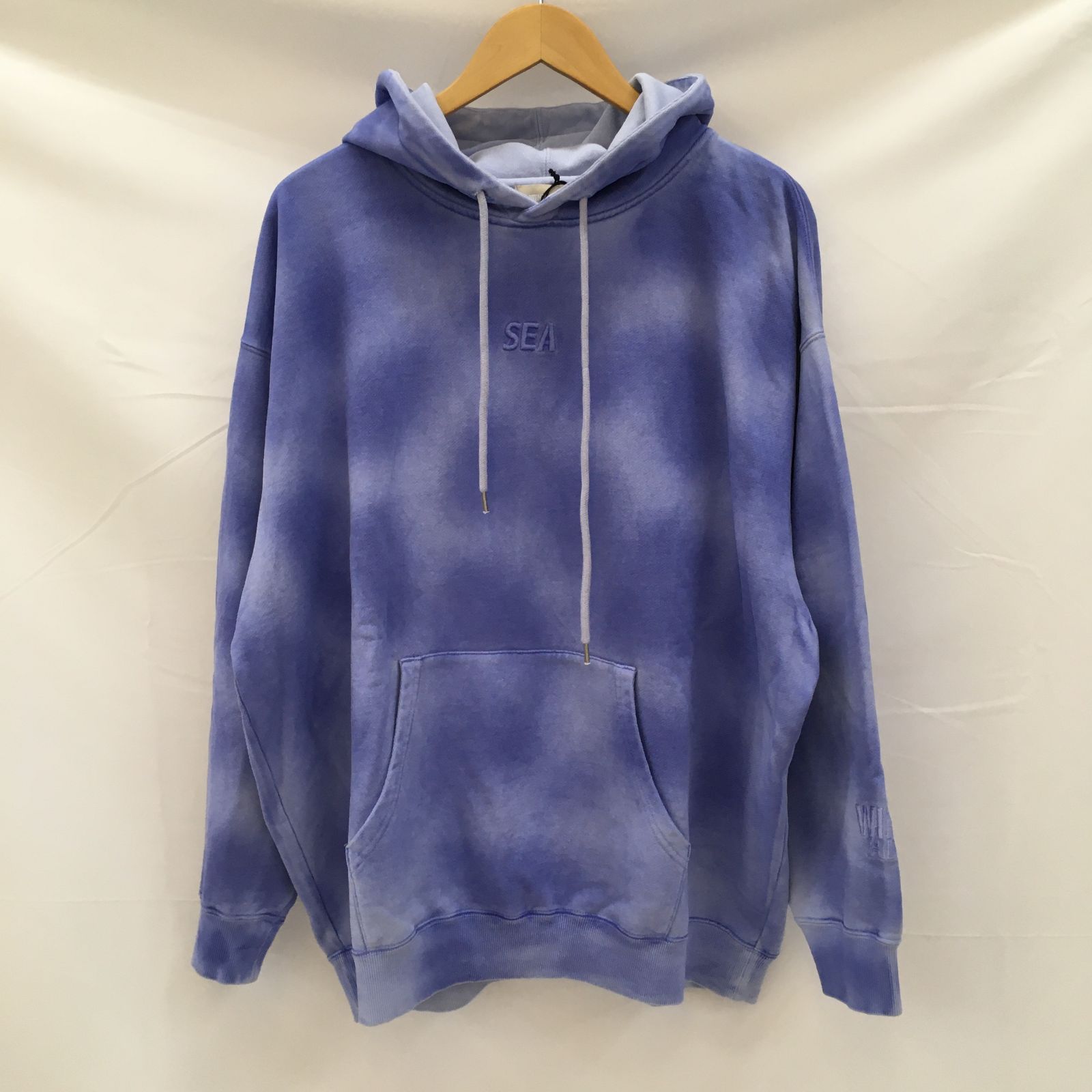 未使用】wind and sea spray hoodie ウィンダンシー フード パーカー  