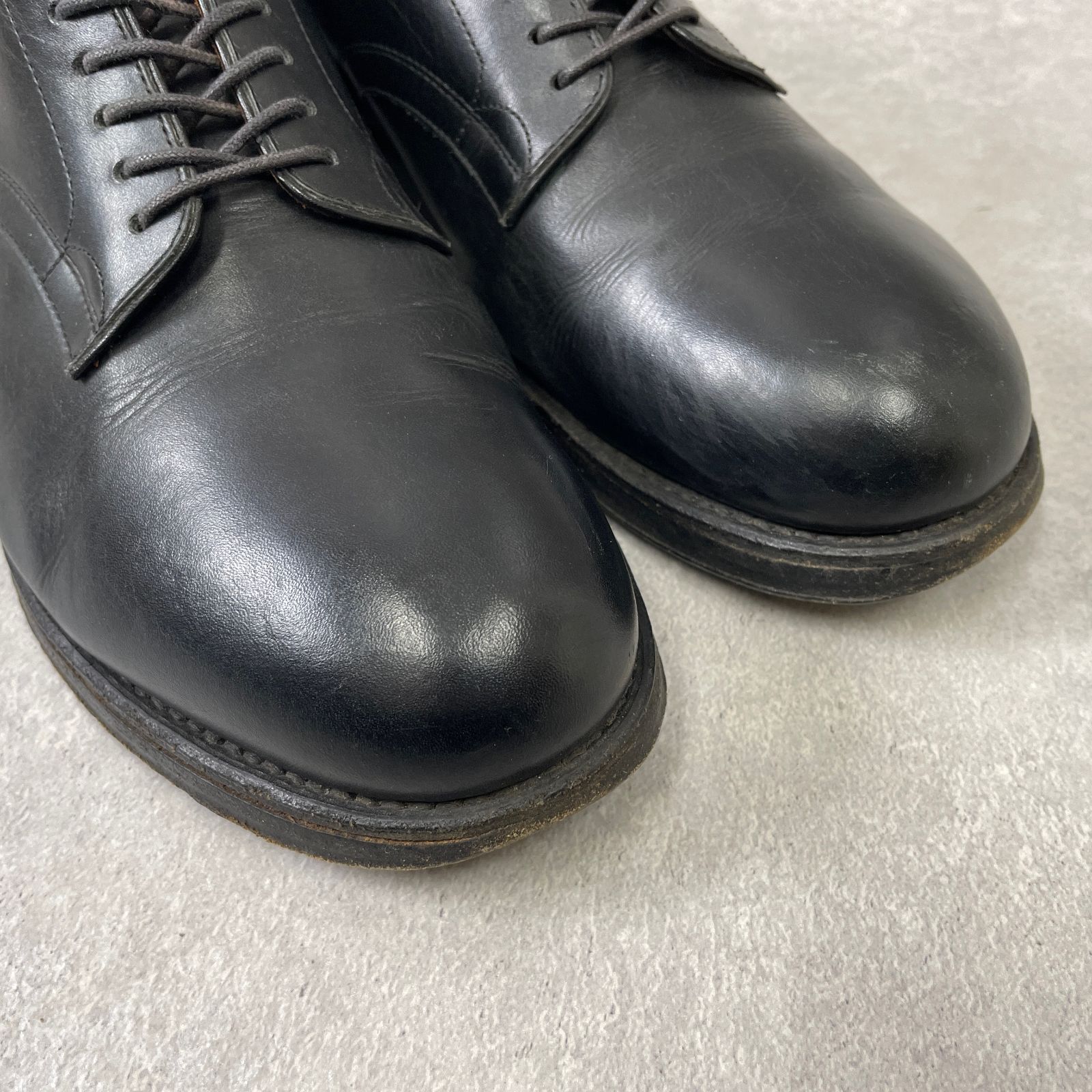 ダブルエイチ WH (65) 革靴 レザーシューズ プレーントゥ レースアップ