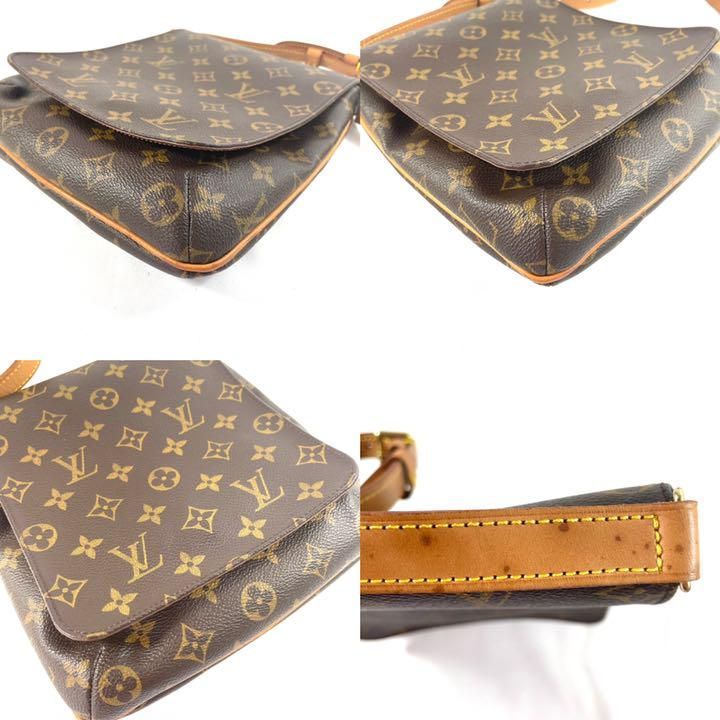 Louis Vuitton ルイヴィトン M51258 ミュゼットサルサ ショルダーバッグ モノグラム  縦 レディース 外出 旅行　ショッピング