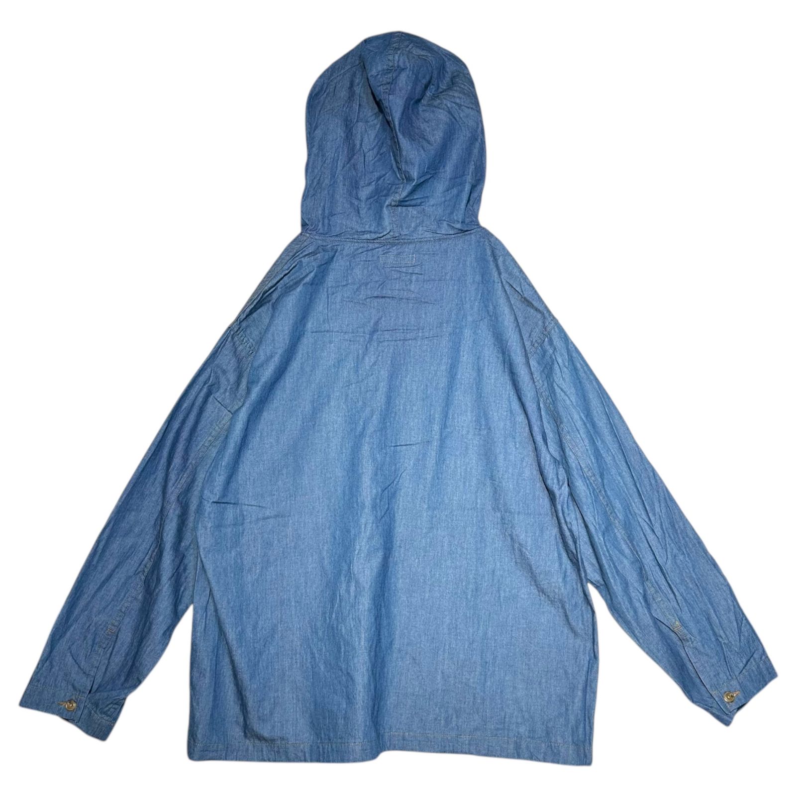 極美品 エンジニアードガーメンツ 現行 カグール デニムシャツ プルオーバー Engineered Garments(エンジニアードガーメンツ) 21AW CAGOULE