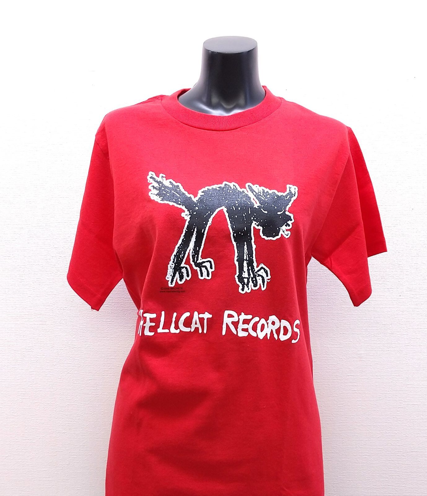 00S ビンテージ HELLCAT RECORDS Tシャツ 2005年製 Vintage Hellcat Records Red Tee 2005 T-Shirt Large Rancid