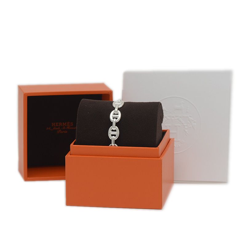 エルメス シェーヌダンクル アンシェネ バングル STサイズ SV925 WWW_FORTGASGNV_COM_BR