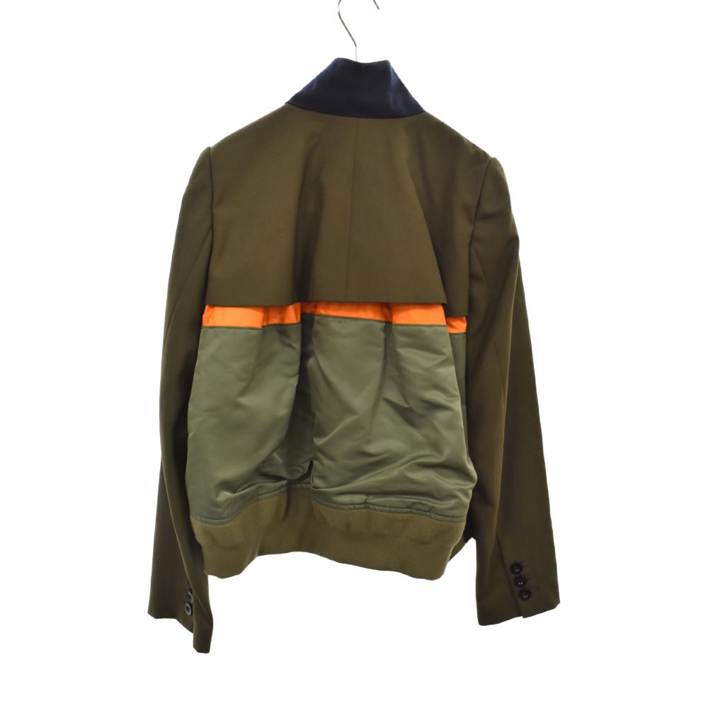 Sacai (サカイ) 22SS Nylon Twill Mix Jacket 22-05954 ナイロンツイル Sacai (サカイ) 22SS Nylon Twill Mix Jacket 22-05954 ナイロンツイル