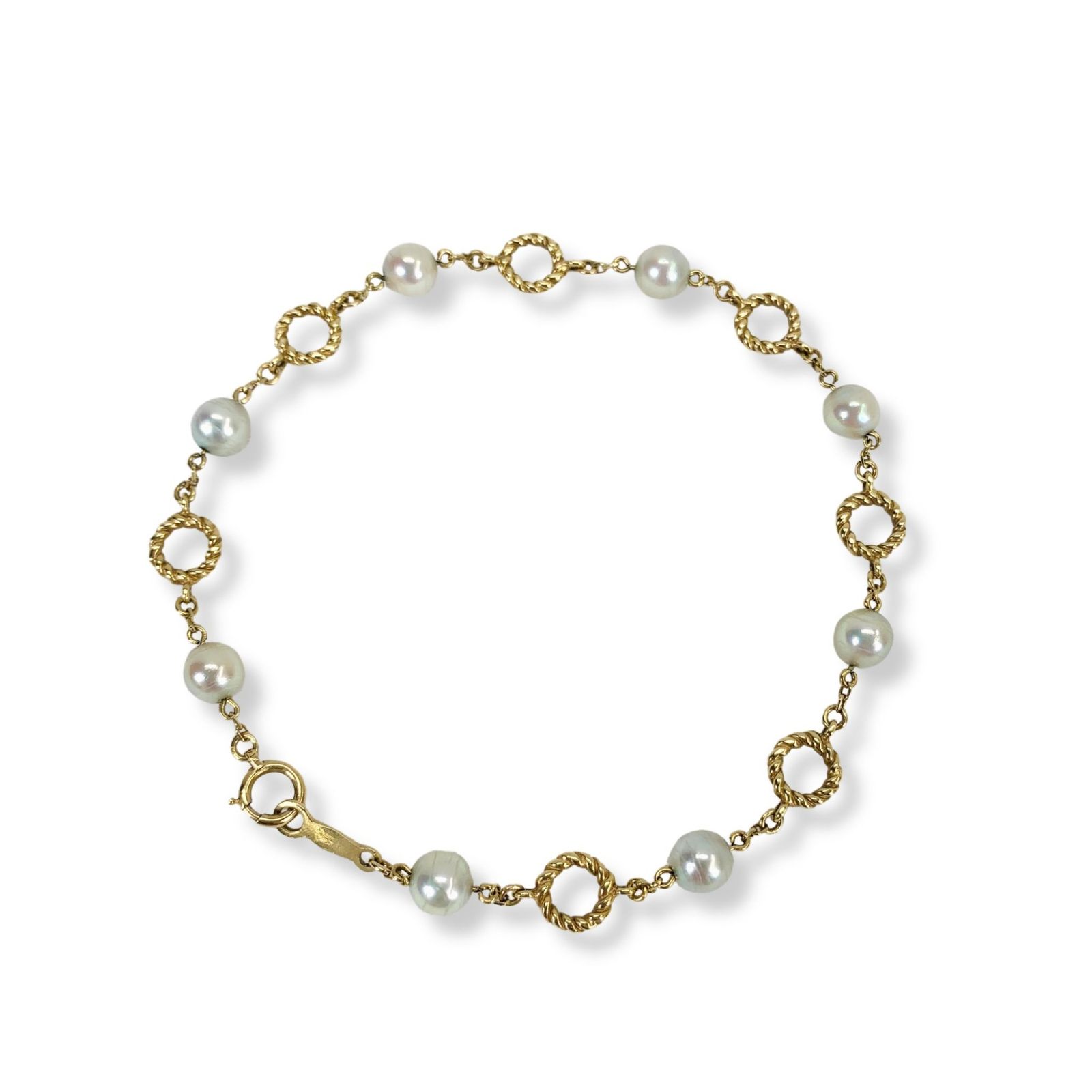 K14 ミキモト ベビーパールブレスレット 総重量約4.1g - メルカリ