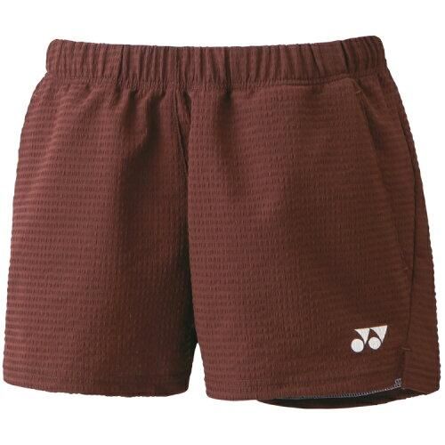 【新品・5営業日で発送】YONEX ヨネックス ウィメンズショートパンツ (25072) 色 : ダークブラウン サイズ : M 