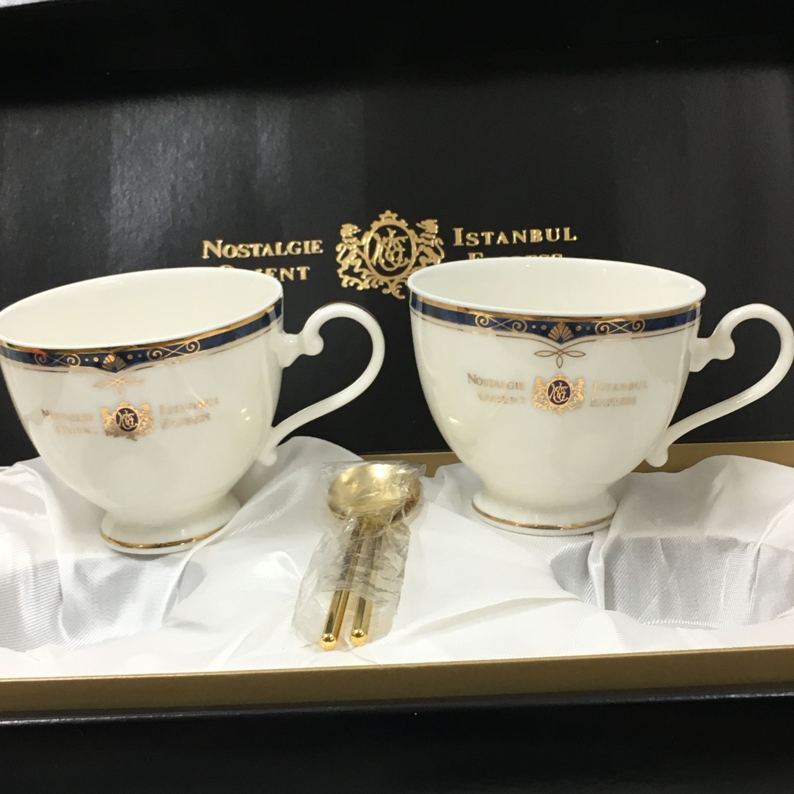 三沢店】NOSTALGIE ISTANBUL ORIENT EXPRESS ペアコーヒーセット NI