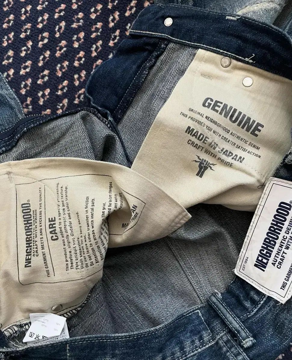 ネイバーフッド デニム DEEP MID L size ペイント サベージ NEIGHBORHOOD／ネイバーフッド デニム ネイバーフッド デニム DEEP MID