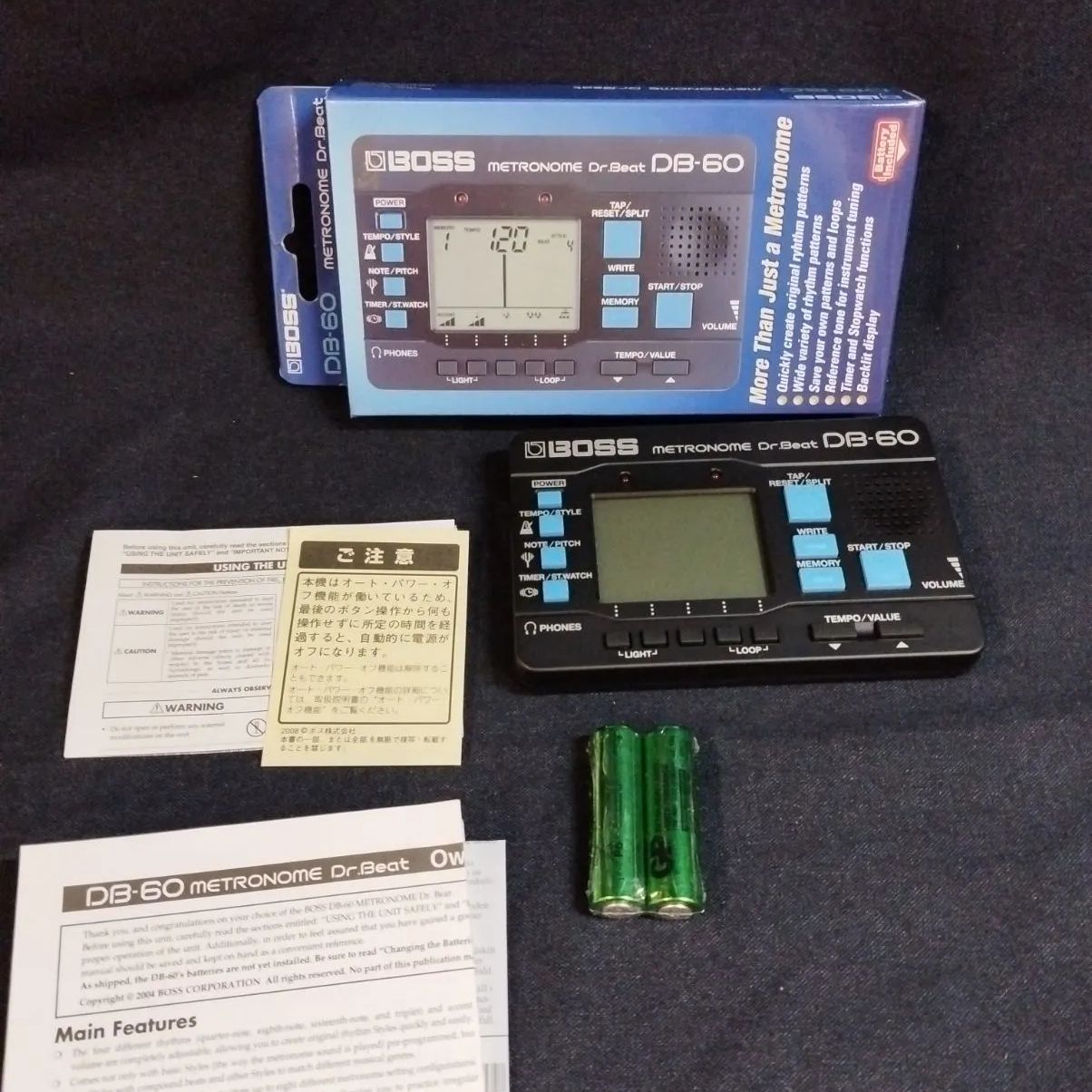 BOSS／ボス メトロノーム Dr.Beat DB-60 動作確認済み C981 - メルカリ