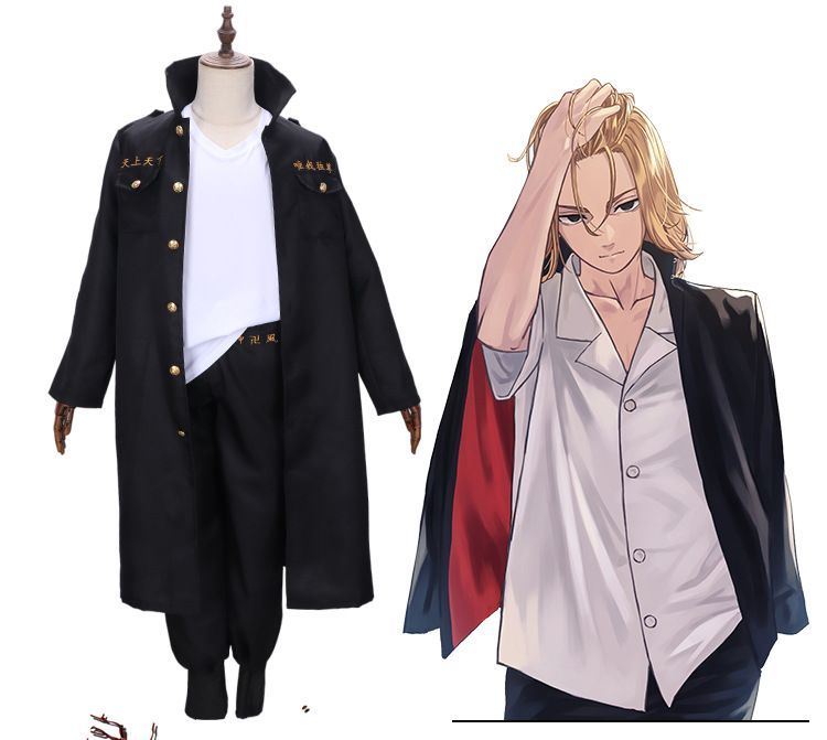 マイキー ウィッグ付き とかさ 佐野万次郎 特攻服 コスプレ衣装 東京卍 
