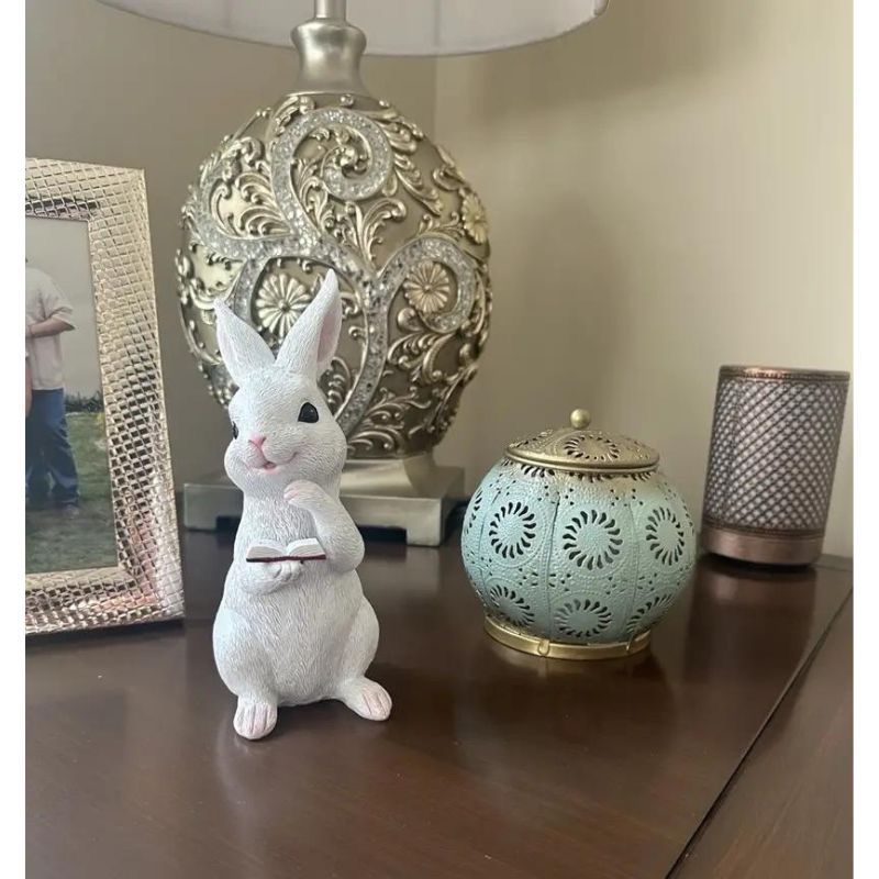 卓上オブジェ インテリア ウサギ うさぎ ラビット 置物 オーナメント  