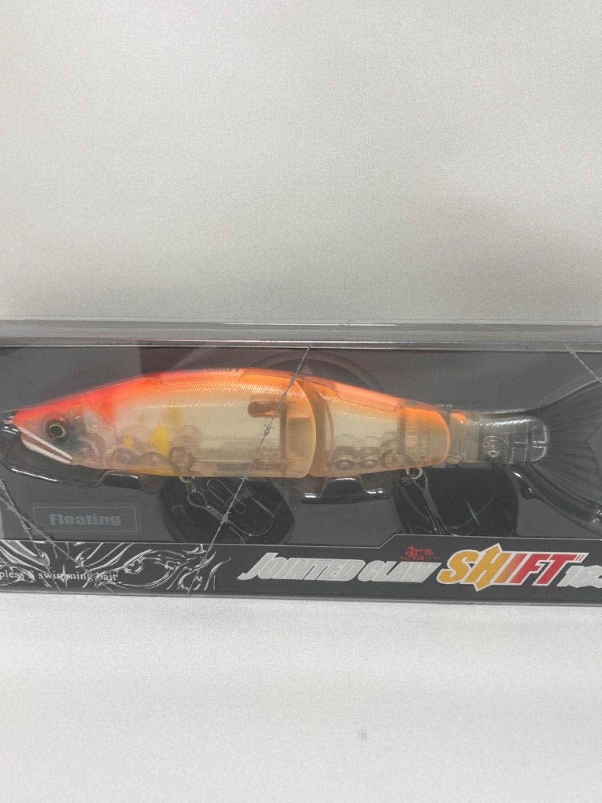 GAN CRAFT JOINTED CLAW SHIFT 183 紀ノ国 オレンジ ジョインテッドクロー ルアー 2点セット