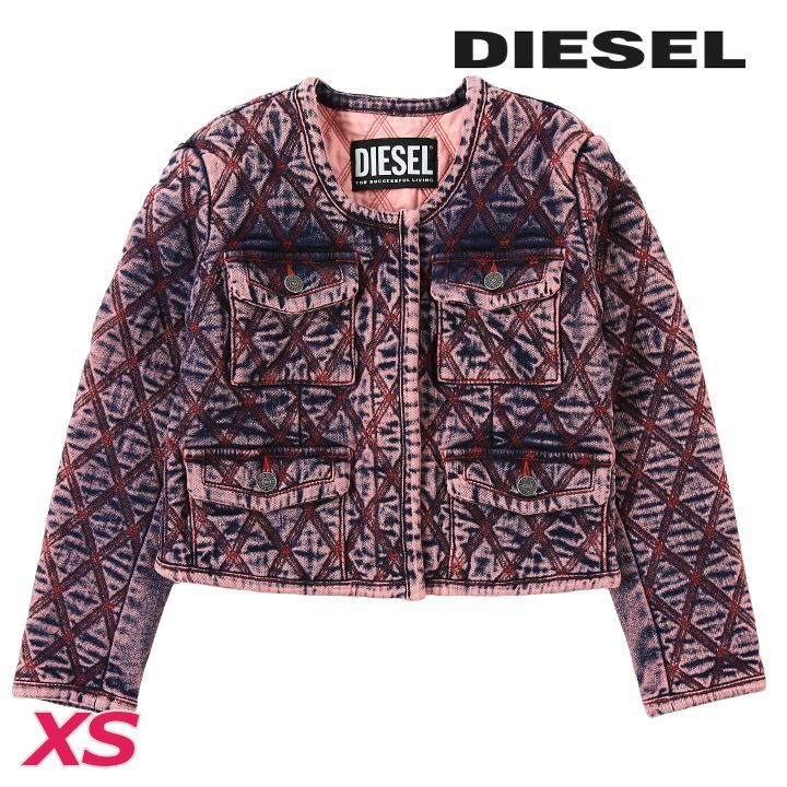新品・未使用 ディーゼル DIESEL [XSサイズ] キルティングデニム 