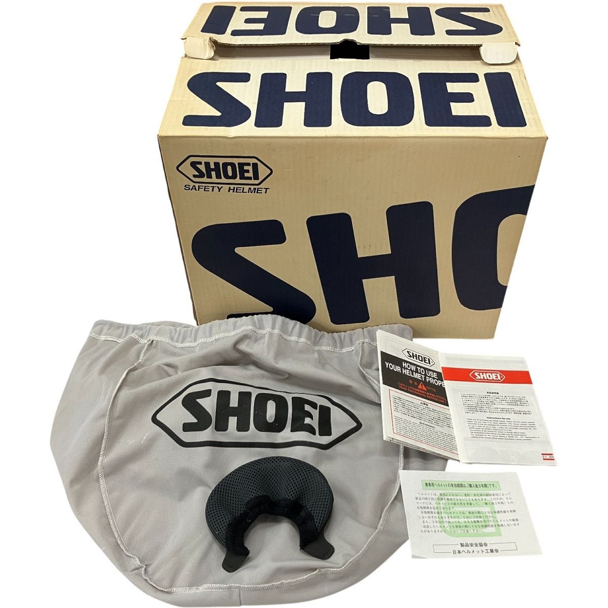 SHOEI Z-7 ヘルメット Lサイズ 59cm 2015年製 ショウエイ バイク ツーリング 趣味 アウトドア ジャンク H10538476