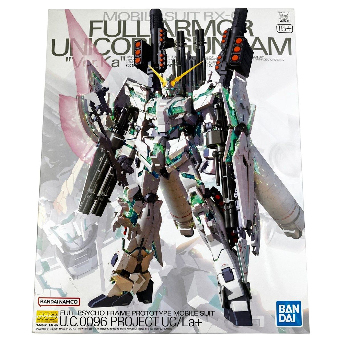 ▽▽バンダイスピリッツ MG 1|144 RX-0 フルアーマーユニコーンガンダム Ver.Ka 未組立品