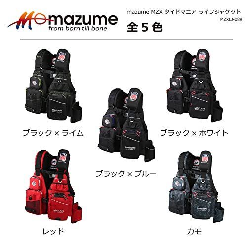 数量限定】mazume MZX タイドマニア ライフジャケット MZXLJ-089-04