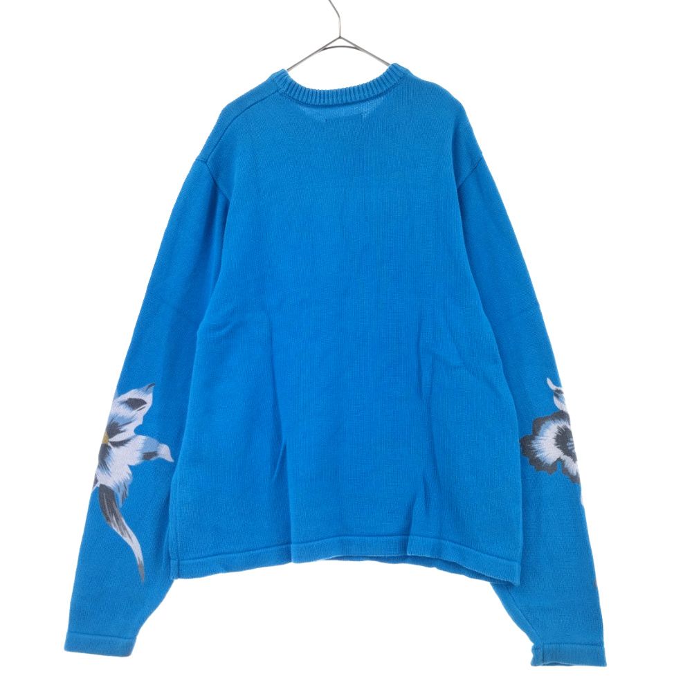 STUSSY (ステューシー) 22SS Orchid Sweater フラワープリント クルー