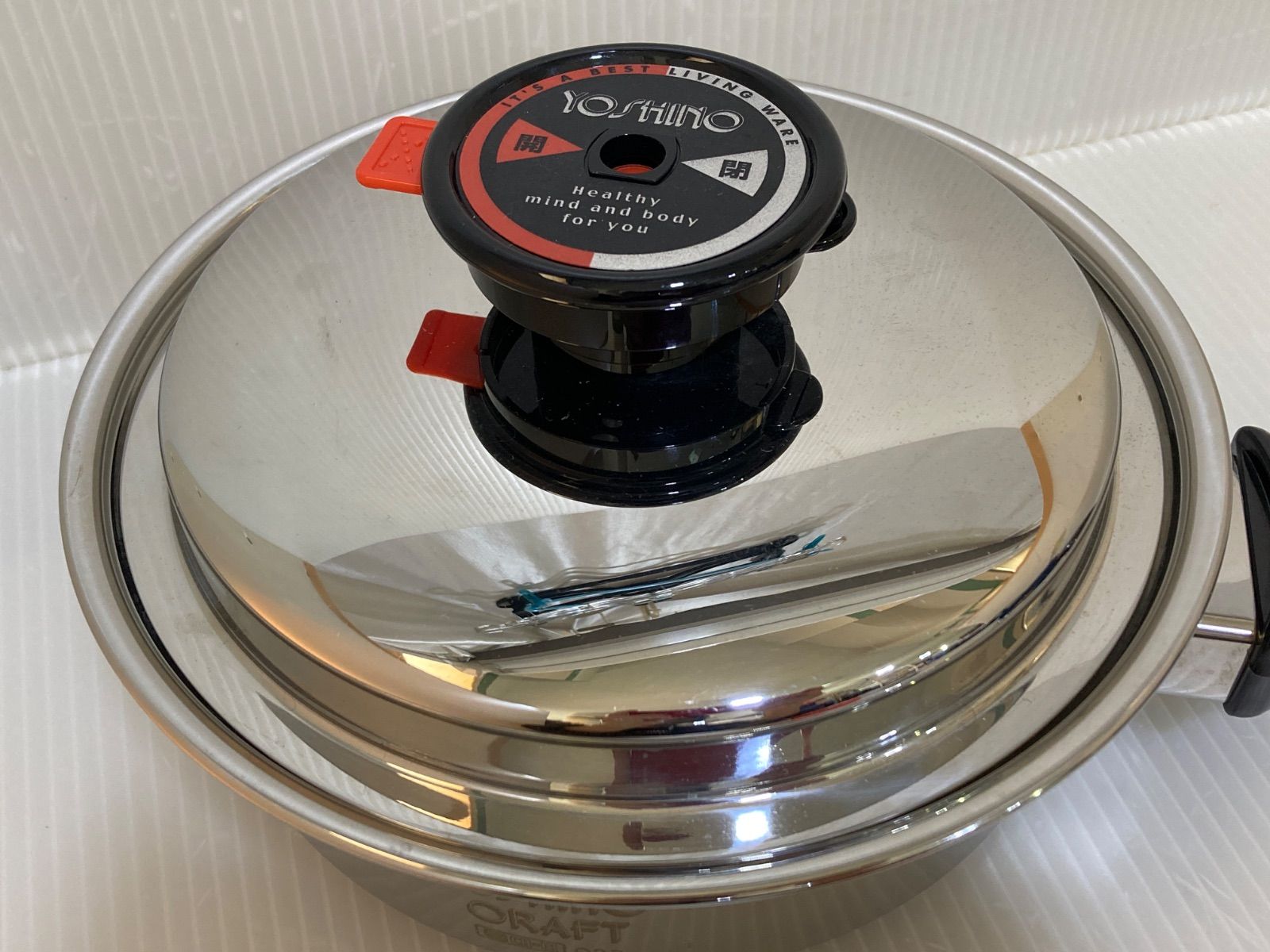 ヨシノクラフト　ステンレス鍋　両手鍋　24cm ヨシノクラフト 鍋 ヨシノクラフト ステンレス鍋 両手鍋 24cm ヨシノ