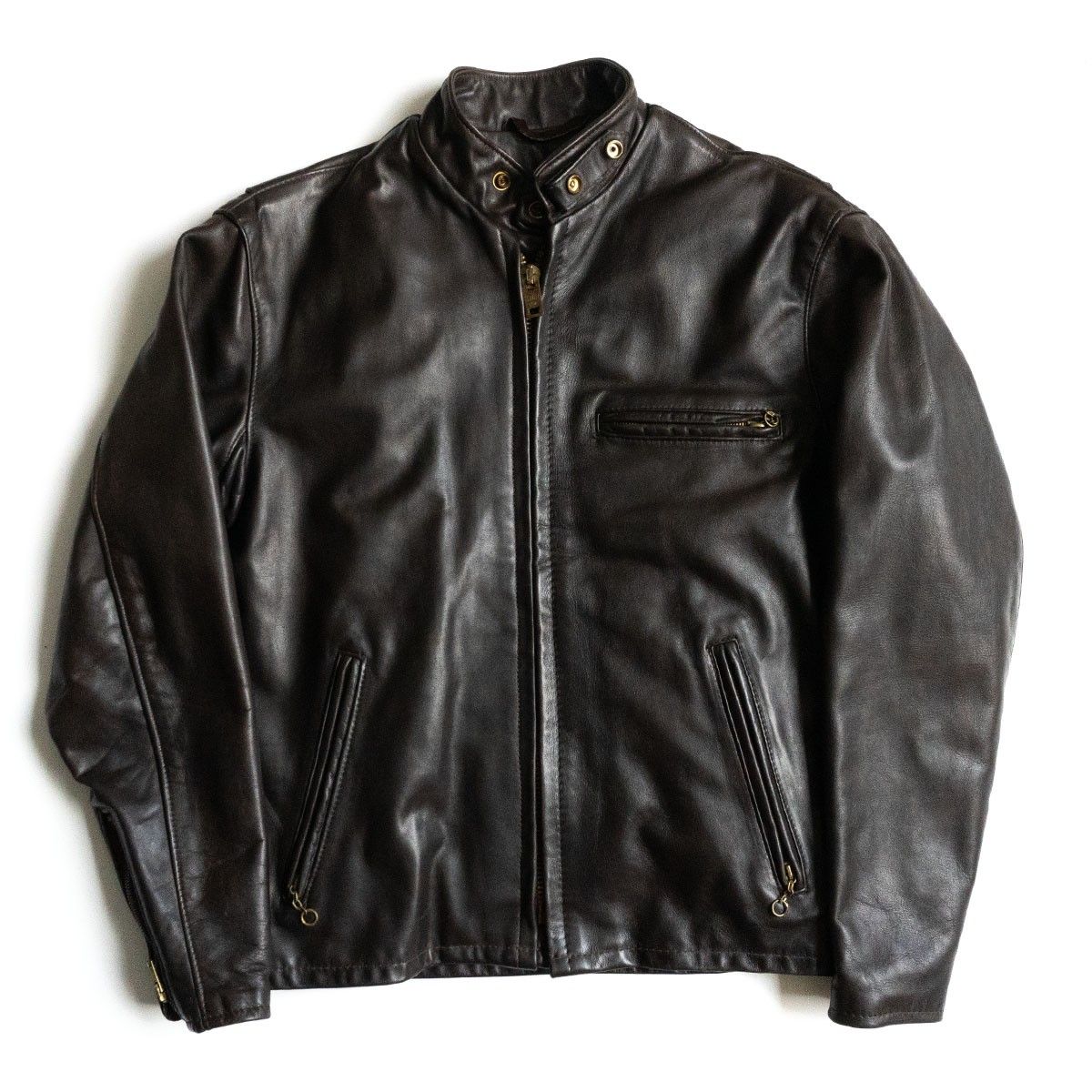 美品‼️新型schott141 36インチシングルライダース インナーボア付