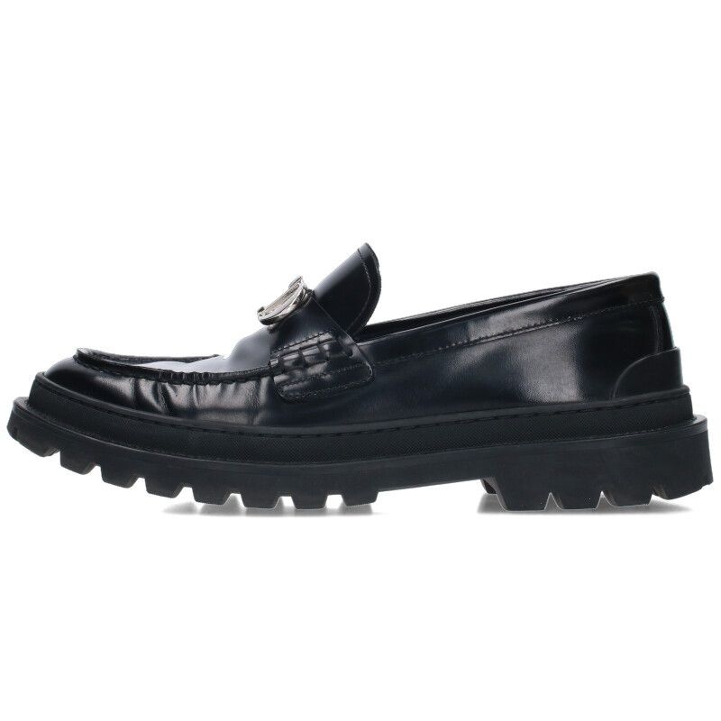 ディオール  Dior Explorer Loafer 3LO117ZJQ CDロゴレザーローファー メンズ 40.5