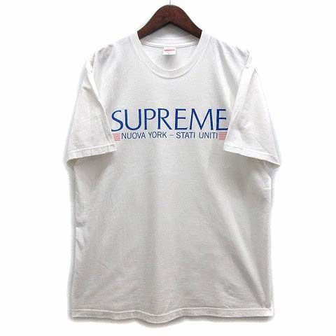 シュプリーム SUPREME プリント Tシャツ 半袖 Nuova York Tee 20AW 