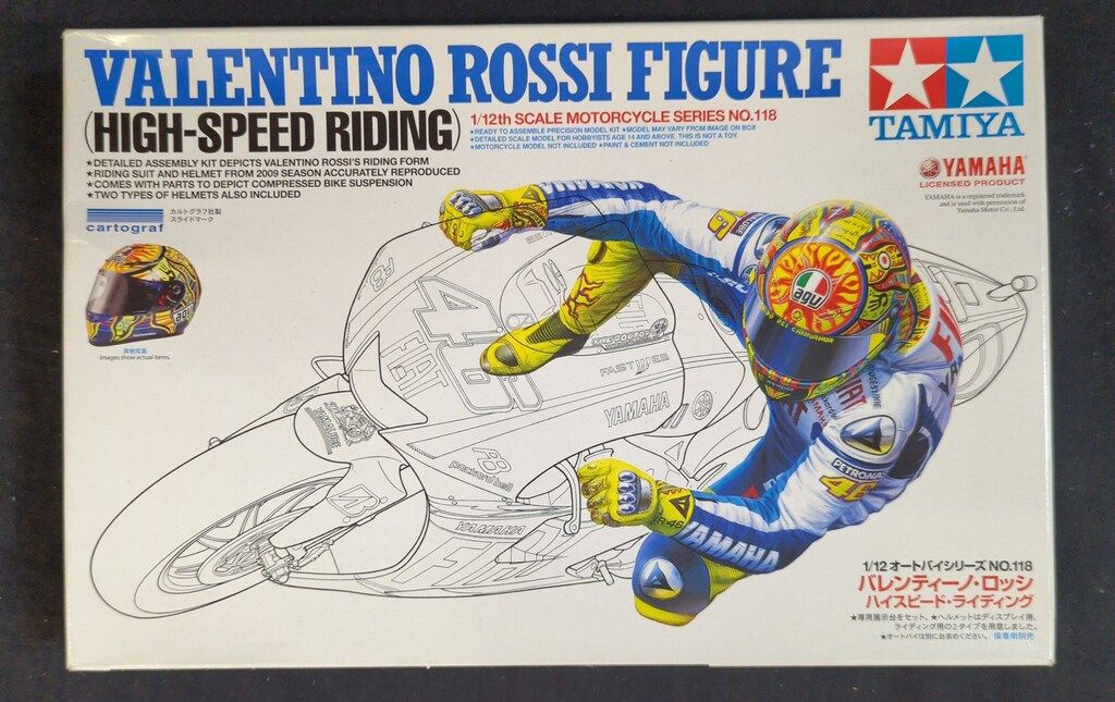 タミヤ 1/12オートバイシリーズ バレンティーノロッシ ハイスピード