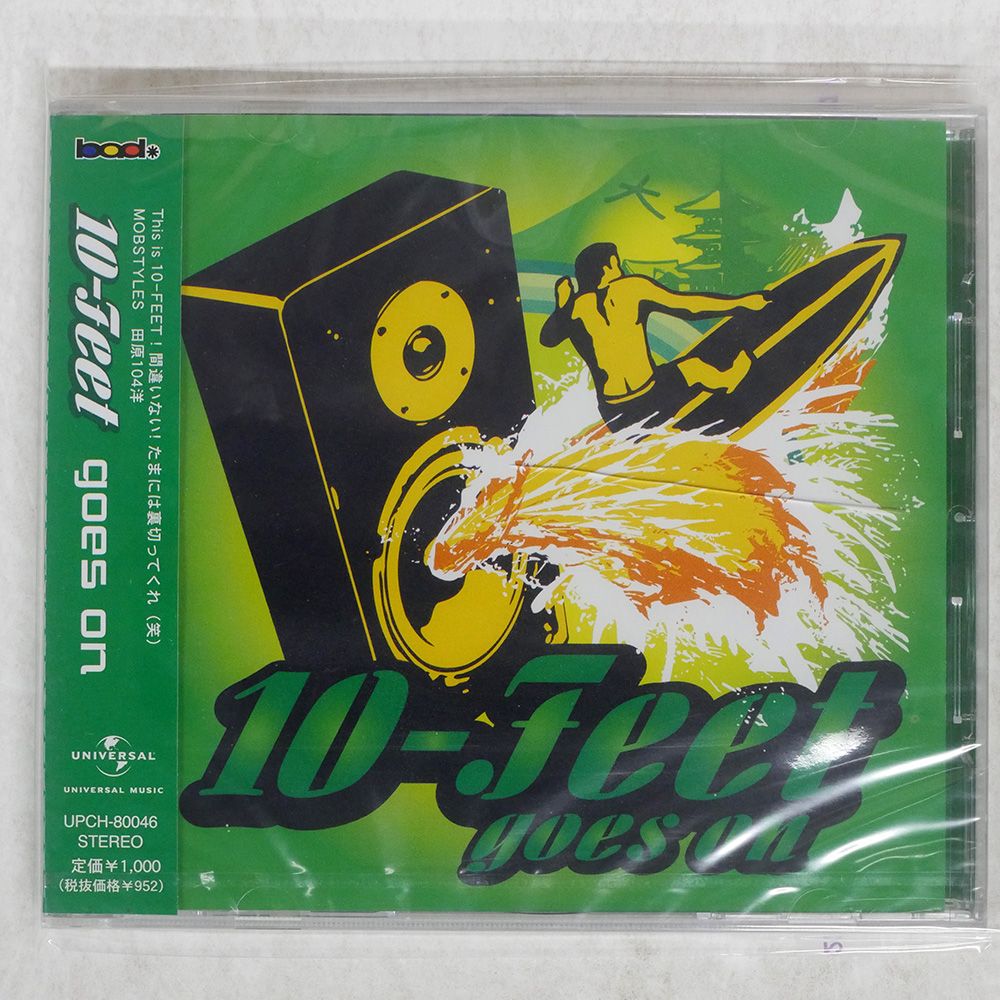 Mush/Down Tools/LP＋CD（サイン入り）　新品 未開封 国内盤 10-FEET/GOES ON/UNIVERSAL MUSIC UPCH80046 CD