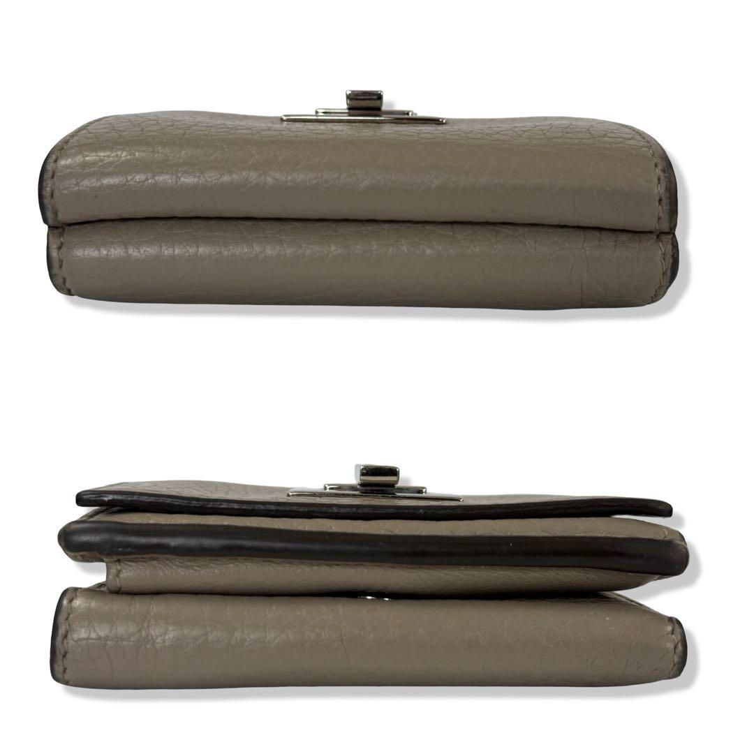 正規品 FENDI フェンディ ピーカブー マイクロ ウォレット レザー