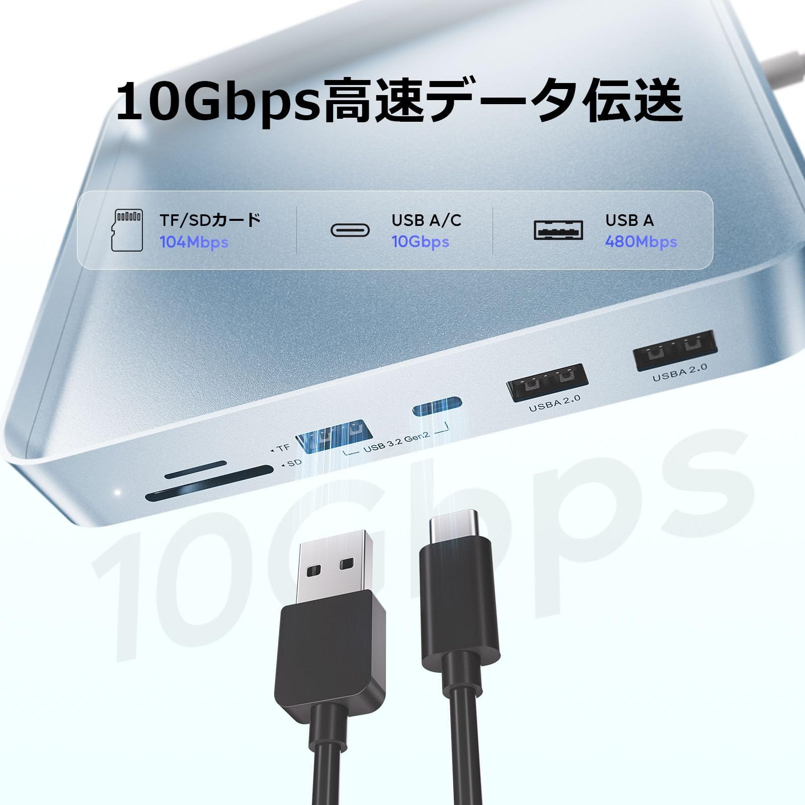 数量限定】x x x USB-A USB-A 2 2 2 Gen Gen 2.0 3.2 3.2 1 1 1 USB-C ＭicroSDTF  (SSD含まない) SSDスロット搭載 NVMe M.2 ハブ ハブ Hub カードリーダー USB USB アク - メルカリ