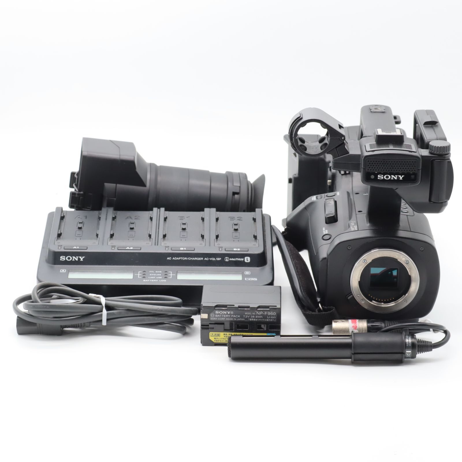 通電時間15×10 Ver 2.00 SONY ソニー レンズ交換式NXCAMカムコーダー ビデオカメラ NEX-EA50 4341