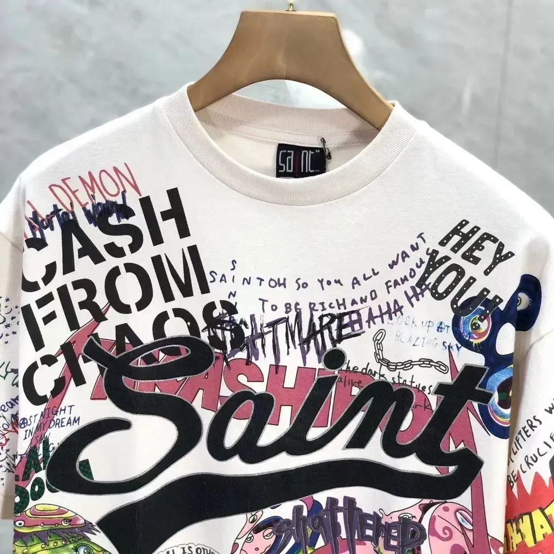 限定品】SAINTMICHAEL × 村上隆 コラボ Tシャツ Lサイズ 限定品】SAINTMICHAEL × 村上隆 コラボ Tシャツ Lサイズ