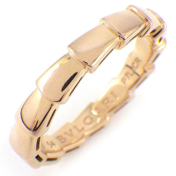 ブルガリ BVLGARI リング セルペンティ ヴァイパー 349653 スネーク K 18 PG 13 5号 54