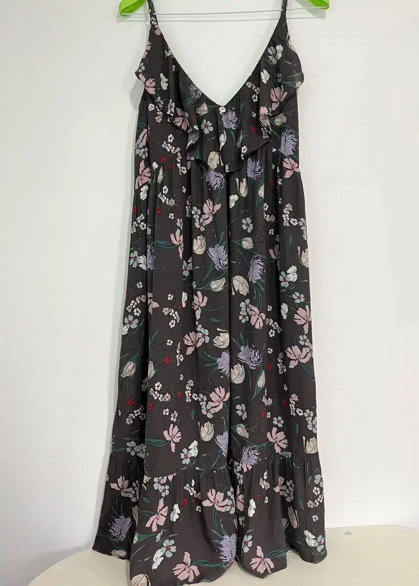 エルメス HERMES ツイルレーヌ ワンピース ロング ノースリーブ 絹