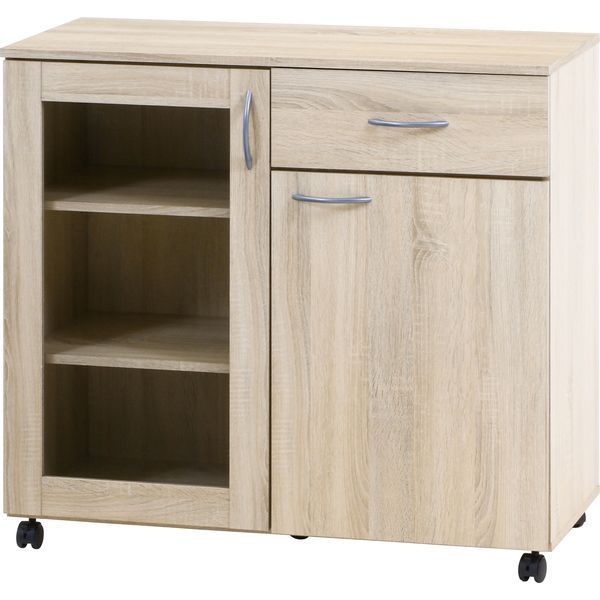 キッチン収納キャビネット 約90×40cm 組立品