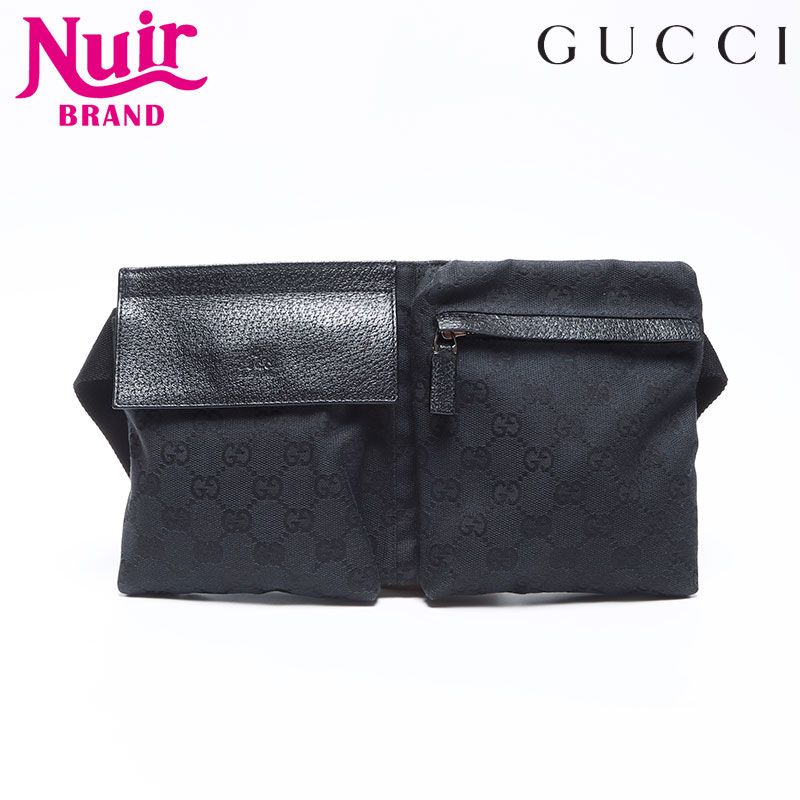 GUCCI グッチ ウエストバッグ GGキャンバス ボディバッグ