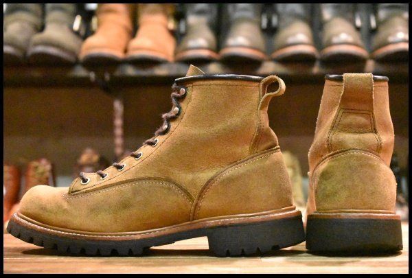 6.5D 良品 09年】レッドウィング 2937 ラインマン 茶 ブラウン