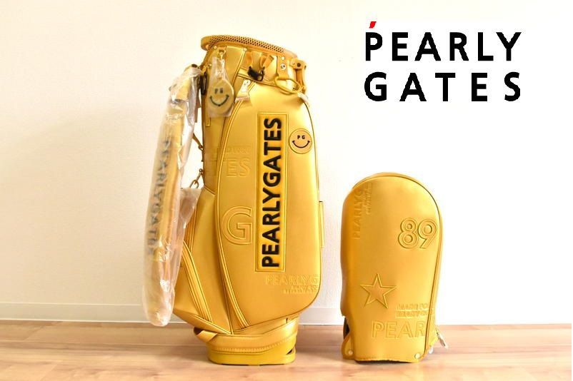 PEARLY GATES ゴルフバッグ・キャディバッグ 楽天市場】パーリーゲイツ 合皮スタンドCB (0533980301) ゴルフ