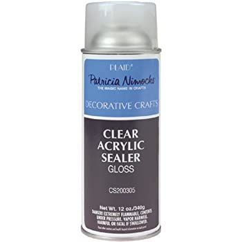 Plaid 12-Ounce Patricia Nimocks Clear Acrylic Sealers Gloss by Plaid:Craft