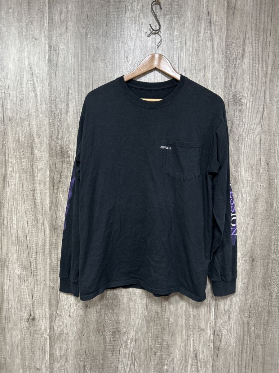 DUSTCELL ダストセル 長袖 刺繍ロゴ 自白 CONFESSION ロング T