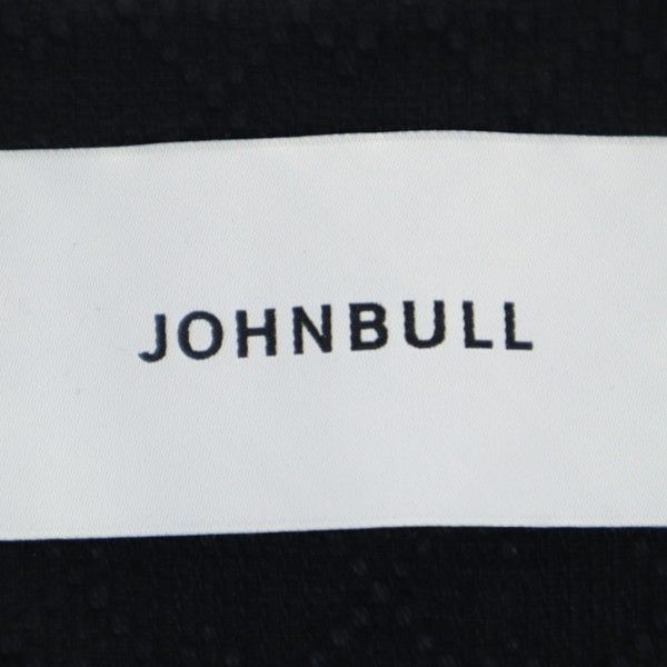 未使用 ジョンブル ジャガード コート S 黒 Johnbull ドビー メンズ 【200502】黒商品番号