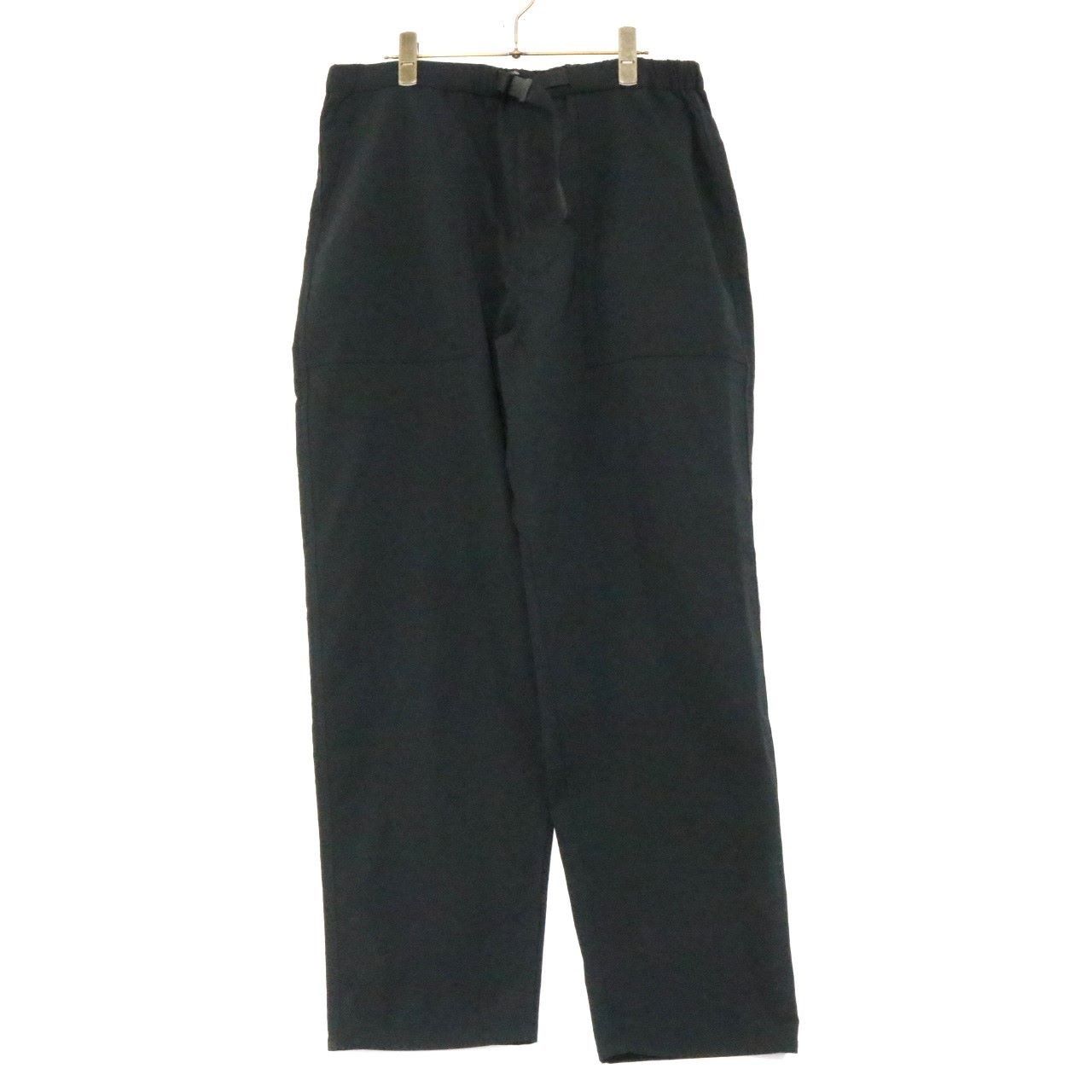 【中古A】nanamica ナナミカ 32 M メンズ イージーパンツ 20AW ALPHADRY Dock Pants SUCF052 黒 ポリエステル ワイド 中古A 古着