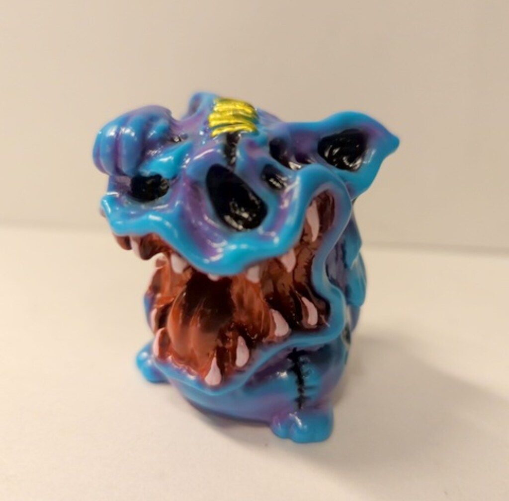 UNDEAD TOYS 招きゾンビキャドラ 青紫マーブル成型