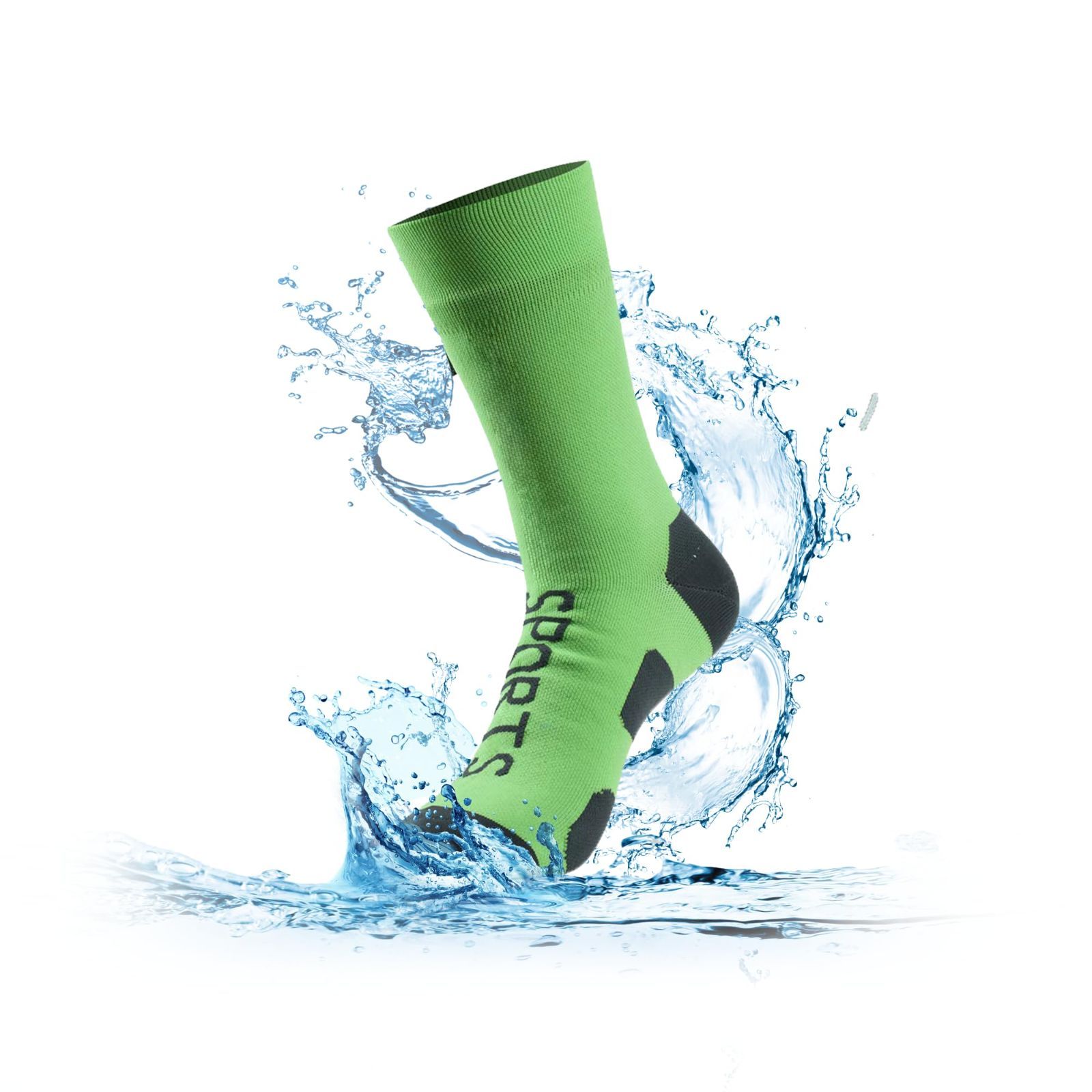 数量 キャンプ サッカー 登山 ハイキング メンズ 防ウォーター アウトドア バイク 防臭 抗菌 レディース 防寒 調温 防風 高透湿 SGS認証 スポーツソックス クルー 3層防水 通勤 スキー 釣り 1足 防水ソックス 完全防水 防水靴下 SUN