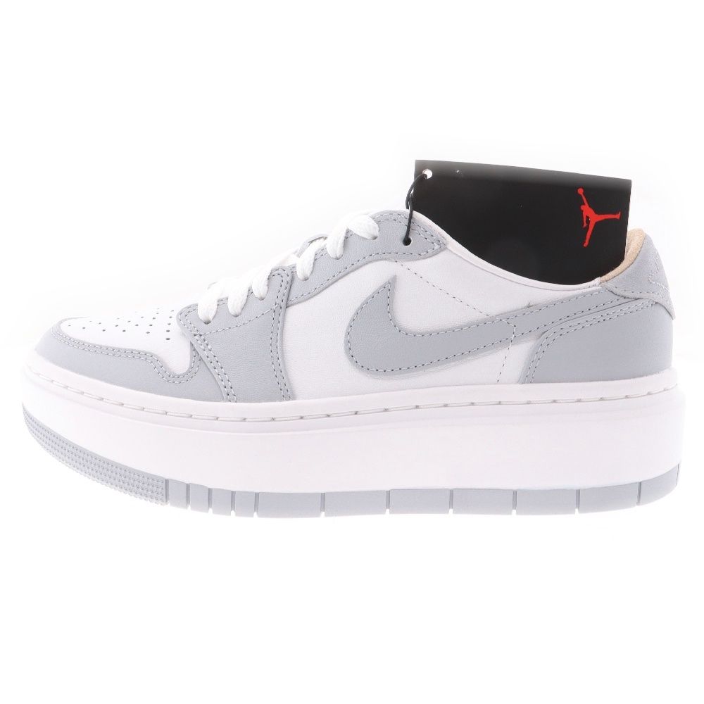 NIKE (ナイキ) WMNS AIR JORDAN 1 ELEVATE LOW DH7004-100 ウィメンズ エアジョーダン1 エレベート ローカットスニーカー ホワイト/グレー US8.5/25.5cm