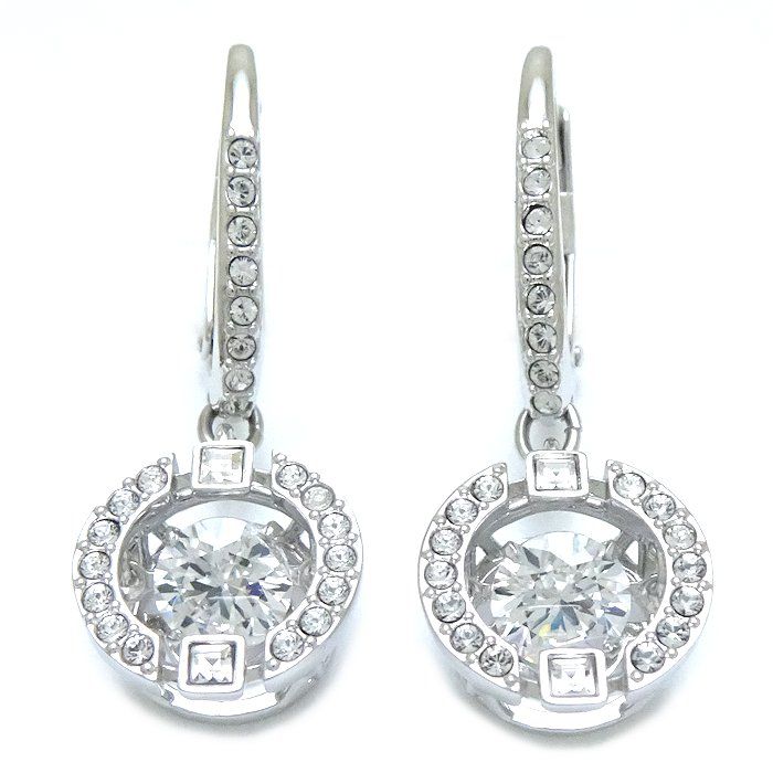 スワロフスキー　ピアス　Una スパークリングダンス　正規品　極美品 SWAROVSKI スワロフスキー スパークリングダンス Una ドロップ